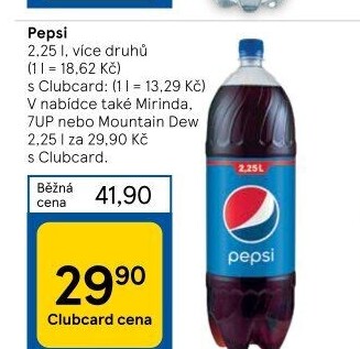 Limonáda Pepsi