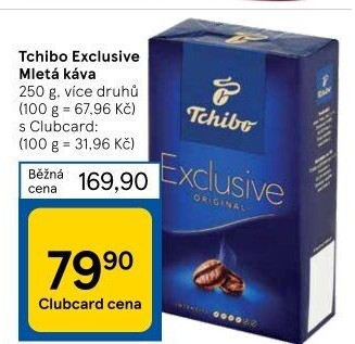 Mletá káva Tchibo Exclusive