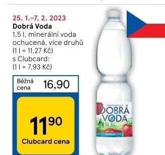 Ochucená voda Dobrá voda