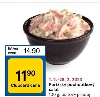 Pařížský pochoutkový salát