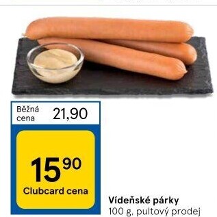 Párky vídeňské