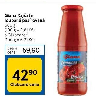 Pasírovaná rajčata Giana
