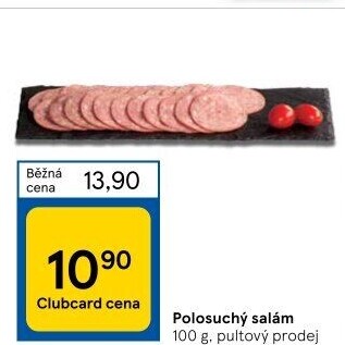 Polosuchý salám