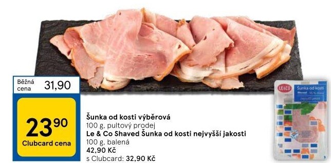 Šunka od kosti výběrová