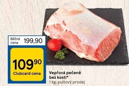 Vepřová pečeně bez kosti