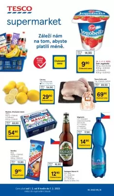 akční leták Tesco 1.2.2023-7.2.2023