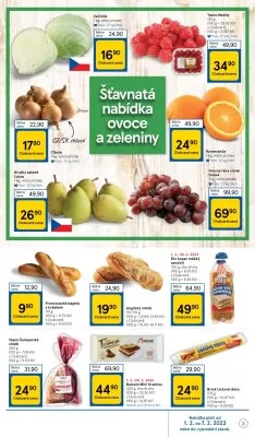 akční leták Tesco 1.2.2023-7.2.2023