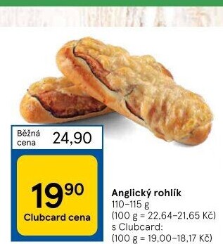 Anglický rohlík
