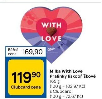 Bonboniéra With Love Milka