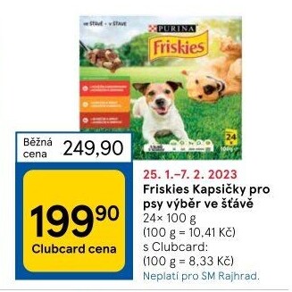 Kapsičky pro psy Friskies