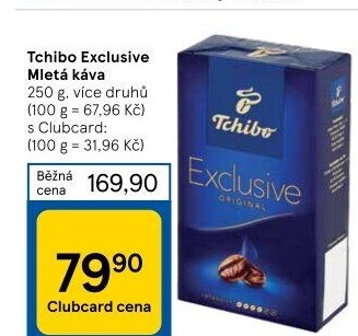 Mletá káva Tchibo Exclusive