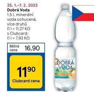 Ochucená voda Dobrá voda