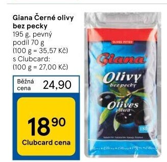 Olivy černé Giana