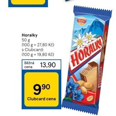 Oplatky Horalky Sedita