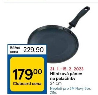 Pánev na palačinky hliníková