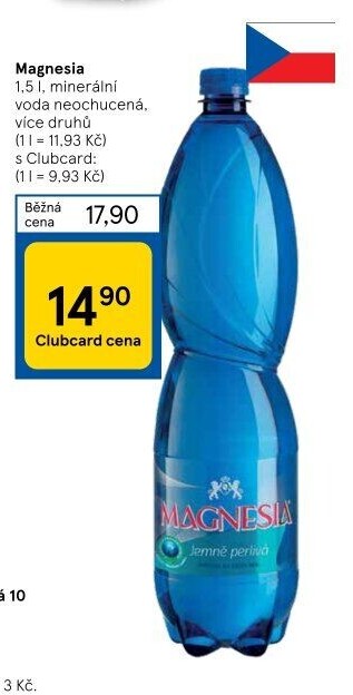 Přírodní voda Magnesia