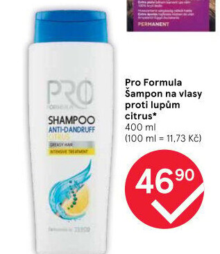 Šampon Pro Formula Tesco