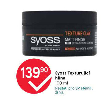 Stylingová hlína na vlasy Syoss