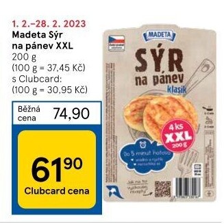 Sýr na pánev Madeta