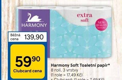 Toaletní papír 3vrstvý Harmony