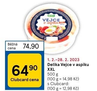 Vejce v aspiku Delika