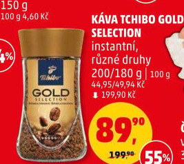 Instantní káva Tchibo Gold Selection