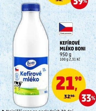 Kefírové mléko Boni