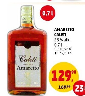 Likér Amaretto Caleti