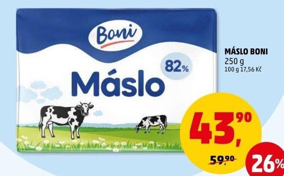 Máslo Boni