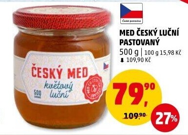 Med český květový-luční