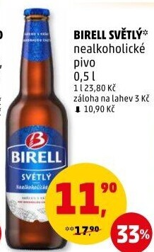Nealkoholické pivo Birell