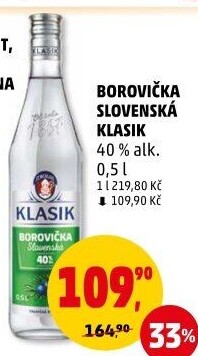 Pálenka Borovička slovenská Klasik St. Nicolaus