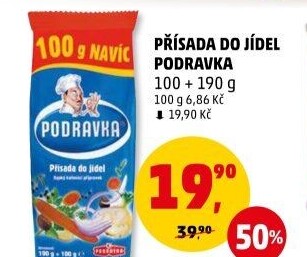 Přísada do jídla Podravka