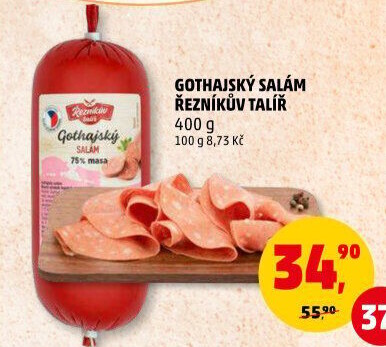 Salám Gothaj Řezníkův talíř