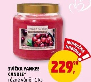 Svíčky vonné Yankee Candle