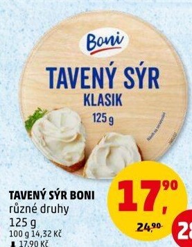 Sýr tavený Boni