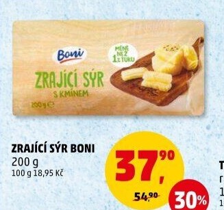 Sýr zrající s kmínem Boni