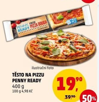 Těsto na pizzu Penny Ready
