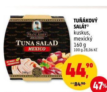 Tuňákový salát Exclusive Franz Josef Kaiser