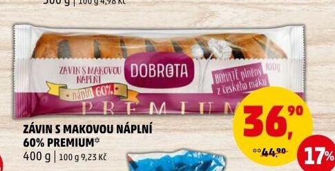 Závin s náplní Premium Dobrota