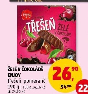 Želé v čokoládě Enjoy