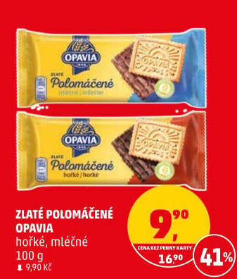 Zlaté polomáčené Opavia