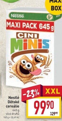 Cereálie Nestlé