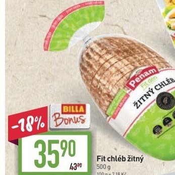 Chléb žitný Penam