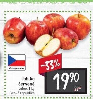 Jablka červená