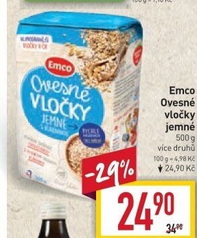 Ovesné vločky Emco