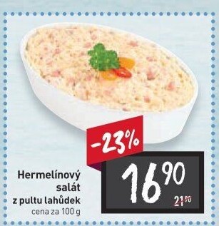 Salát hermelínový