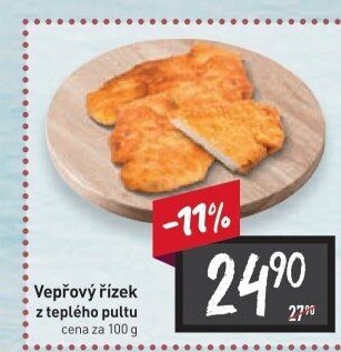 Smažený vepřový řízek