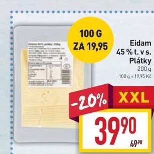 Sýr Eidam 45%