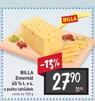 Sýr Ementál Billa